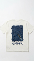 “Blue abyss” graphic tee